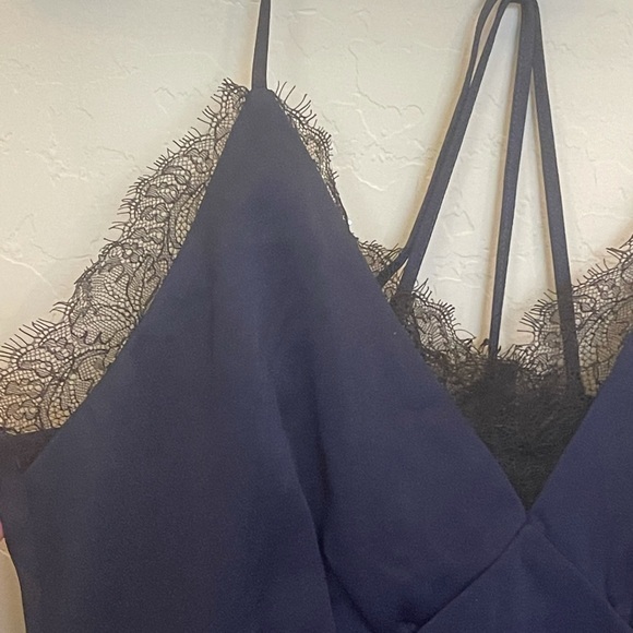 Adelyn Rae Small Navy & Lace dress - Picture 8 of 9